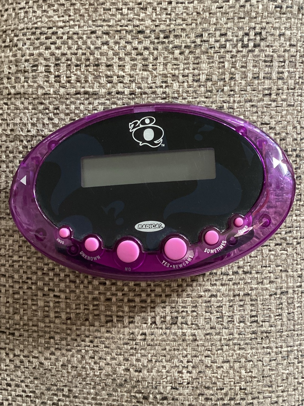 Retro Electronic Handheld Game - Portable Trivia/Pet Device